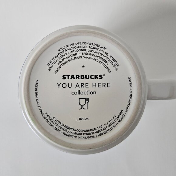 NIB STARBUCKS You Are Here Canary Islands Coffee Mug Cup 14floz/414ml - Picture 7 of 7